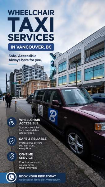 wheelchair taxi services in Vancouver, BC