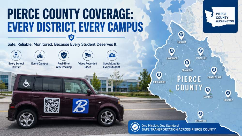 Pierce County Student Transport Coverage