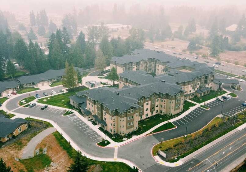 Bonaventure of Tacoma assisted Living campus view